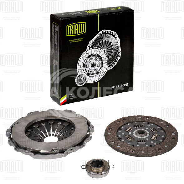 Комплект сцепления в сборе для автомобилей Chery Tiggo T11 (06-)/Tiggo FL (13-)/Tiggo 3 (16-) 1.6i/1.8i/2.0i с муфтой