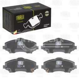 Колодки тормозные дисковые передние для автомобилей Jeep Wrangler (07-) / Chrysler Voyager (07-) (PF 4243)