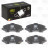 Колодки тормозные дисковые передние для автомобилей Jeep Wrangler (07-) / Chrysler Voyager (07-) (PF 4243)