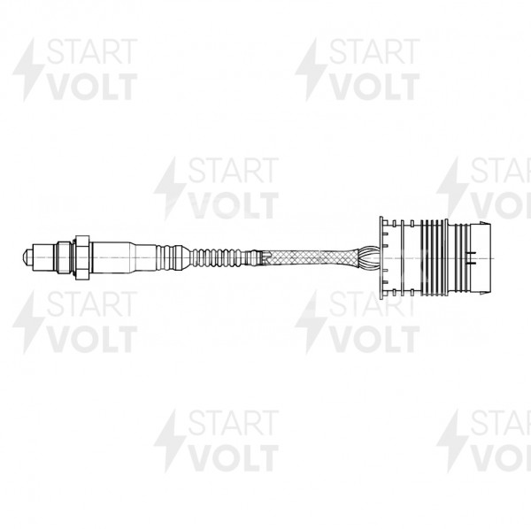 Датчик кислорода для автомобилей BMW 5 F10 (10-)/X3 F25 (10-)/3 F30 (11-)/X1 E84 (09-) 2.0i до катализатора