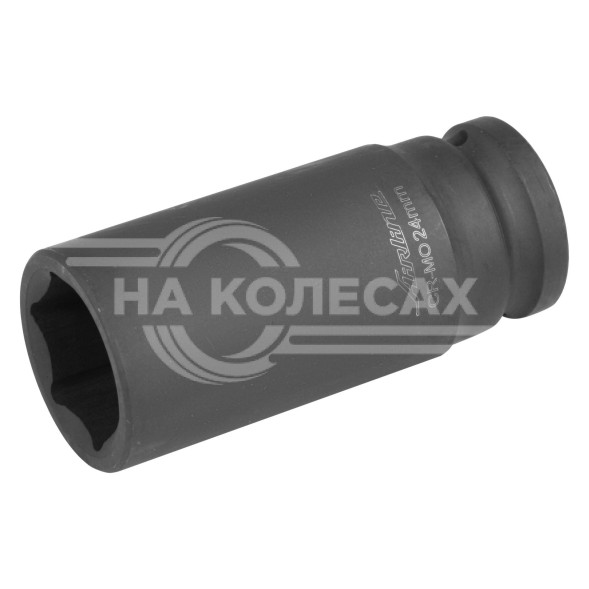 Головка ударная торцевая 1/2&quot; DR шестигранная 24мм L=78 мм