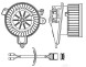 Электровентилятор отопителя для автомобилей Citroen Berlingo I (96-)/Peugeot Partner I (96-) A/C- (плоский разъем)