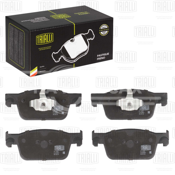 Колодки тормозные дисковые передние для автомобилей Volvo XC60 (17-) (торм. диск d=322)