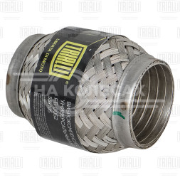 Виброкомпенсатор выхлопной трубы (Гофра) 55x105 InterLock (нержавеющая сталь)