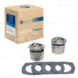 Термостат для а/м МАЗ, КрАЗ, ЛАЗ c дв. ЯМЗ-236; 238 (набор 2 термоэл. + 4 прокл.)