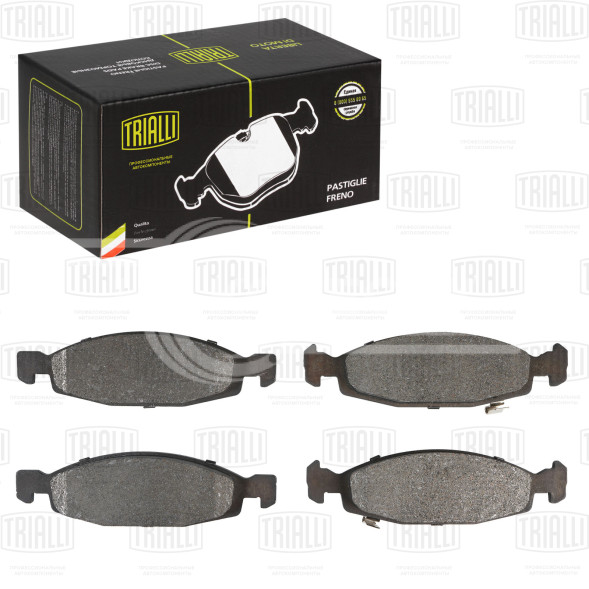 Колодки тормозные дисковые передние для автомобилей Jeep Cherokee (99-)