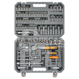 Набор инструментов универсальный 94пр. (головки 1/2", 1/4") кейс