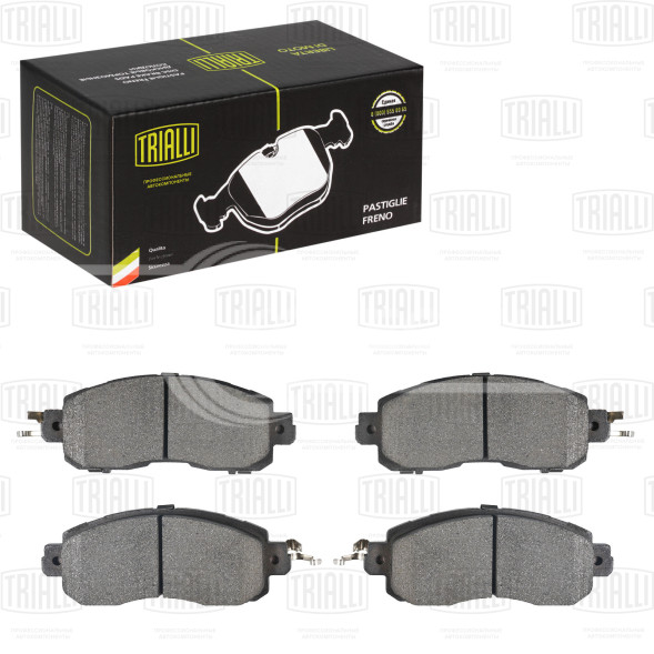 Колодки тормозные дисковые передние для автомобилей Nissan Juke (10-) / Teana (13-) / Tiida (04-) / Sentra (14-)