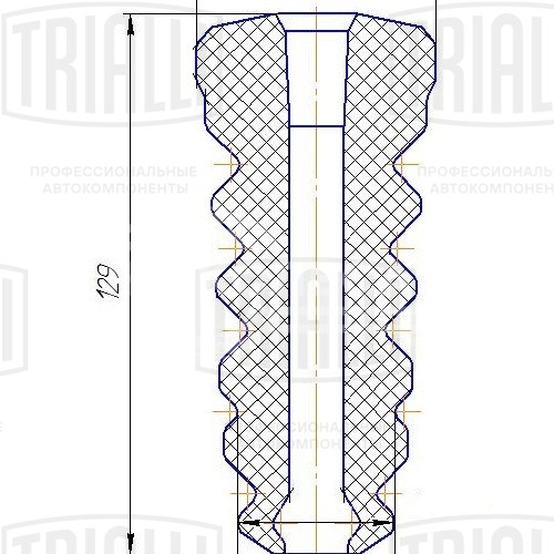 Буфер (отбойник) хода сжатия заднего амортизатора для автомобиля Лада Vesta (15-)