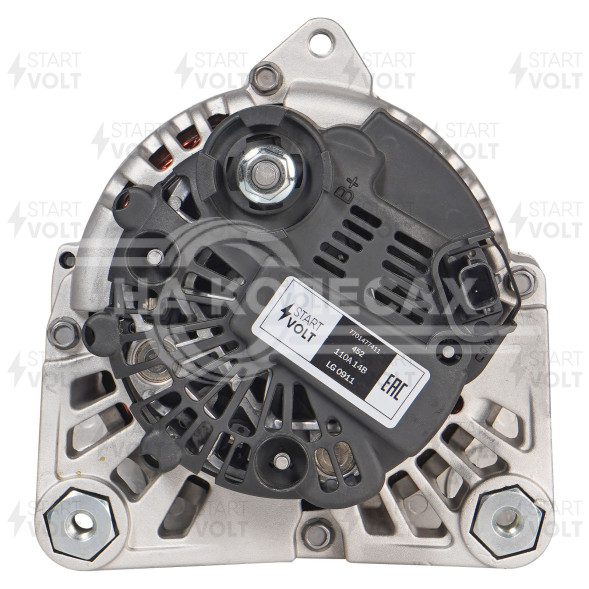 Генератор для автомобилей Renault Megane II (03-)/Scenic II (05-) 1.6i (руч. шкив) 110A