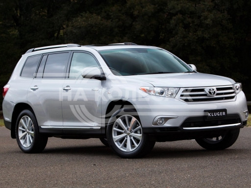 Внешние ремонтные пороги Toyota Kluger 2рест