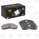 Колодки тормозные дисковые передние для автомобилей Kia Carnival (98-) (PF 4244)
