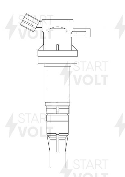 Катушка зажигания для автомобилей Kia Picanto (11-) 1.2i индивидуальная