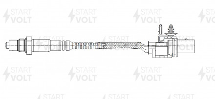 Датчик кислорода для автомобиля Citroen Berlingo (08-)/Peugeot Partner (08-) 1.6D до катализатора