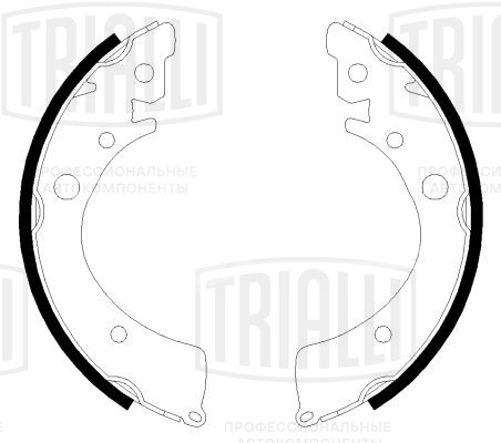 Колодки тормозные барабанные для автомобилей Honda Civic VI (95-)/VII (00-) / HRV (99-) 200x36