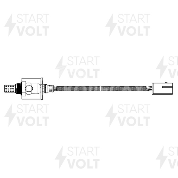 Датчик кислорода для автомобилей Chevrolet Aveo (02-) 1.4i до катализатора