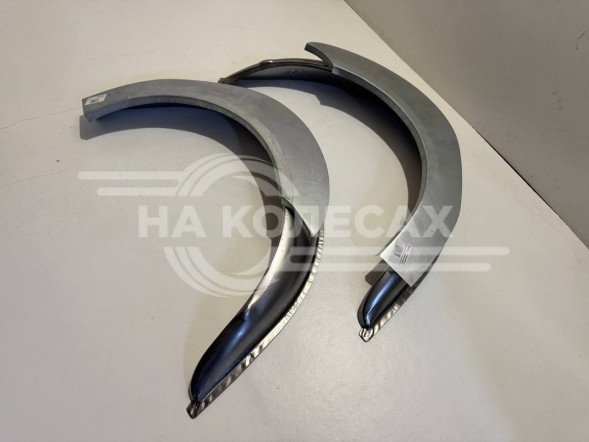 Ремонтные задние арки (наружная + внутренняя) Honda Logo GA (3дв.)