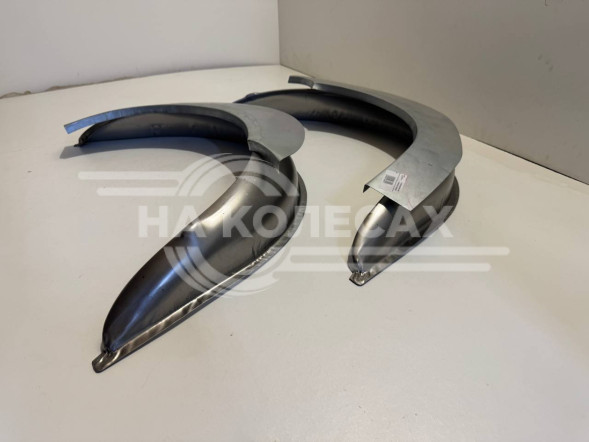 Ремонтные задние арки (наружная + внутренняя) Honda Logo GA (3дв.)