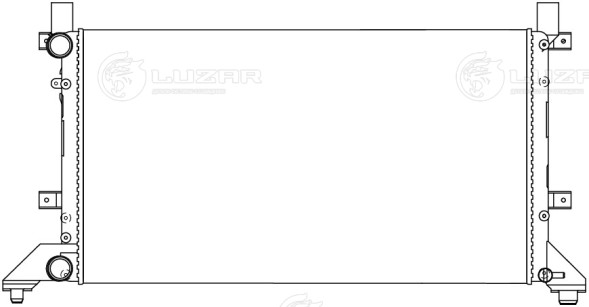 Радиатор охлаждения для автомобилей Volkswagen LT (96-)