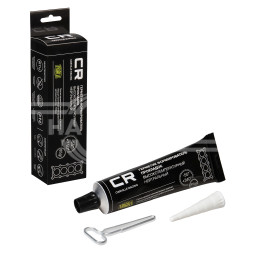 Герметик формирователь прокладок силиконовый высокотемпературный нейтральный, черный, туба 85г.