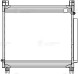 Радиатор кондиционера для автомобилей Toyota Hilux (15-) 2.4TD/2.8TD M/A