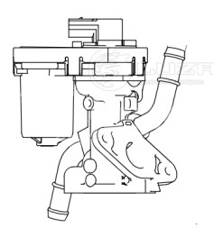 Клапан EGR (рециркуляции отработавших газов) для автомобилей Ford Transit (06-) 2.2D/2.4D