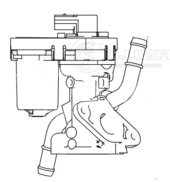 Клапан EGR (рециркуляции отработавших газов) для автомобилей Ford Transit (06-) 2.2D/2.4D