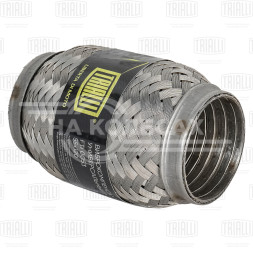 Виброкомпенсатор выхлопной трубы (Гофра) 55x120 InterLock (нержавеющая сталь)
