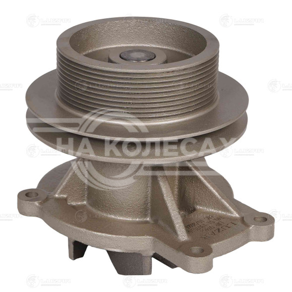 Насос водяной для автомобилей КАМАЗ 740.50 Евро-2 А/С (двойной шкив 115мм/160мм, 10PK)