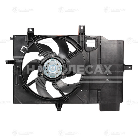 Электровентилятор охлаждения для автомобилей Nissan Note (06-)/Micra (02-) AT (с кожухом)