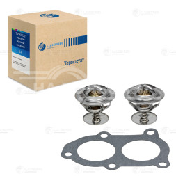 Термостат для автомобилей КАМАЗ c дв. КАМАЗ (набор 2 термоэл. + прокл.)