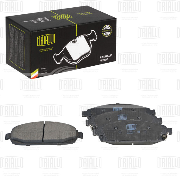 Колодки тормозные дисковые передние для автомобилей Jeep Grand Cherokee III (04-)