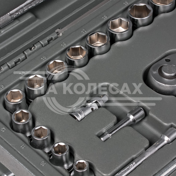 Набор инструментов универсальный 59пр. (головки 1/2&quot;, 1/4&quot;) кейс