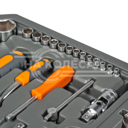 Набор инструментов универсальный 59пр. (головки 1/2", 1/4") кейс