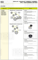Ролик приводного ремня для автомобилей Opel Astra H (04-)/Zafira B (05-) 1.9d / Fiat Doblo (09-) 1.6d/2.0d (только ролик натяжителя)