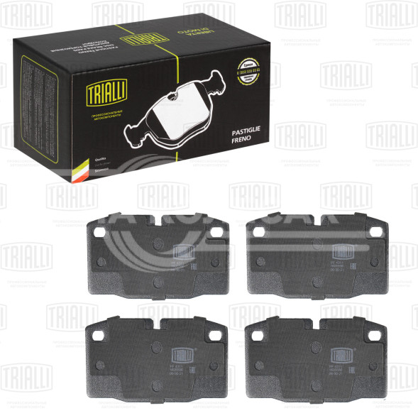 Колодки тормозные для автомобилей Opel Vectra A (88-) / Kadett D (79-) / E (84-) 8V дисковые передние