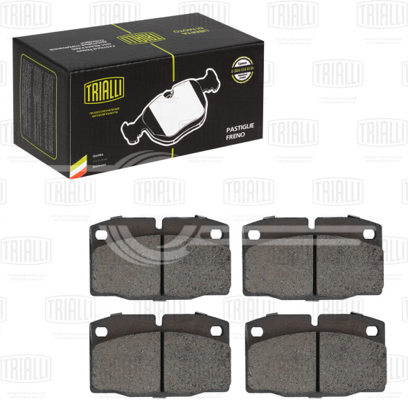 Колодки тормозные для автомобилей Opel Vectra A (88-) / Kadett D (79-) / E (84-) 8V дисковые передние