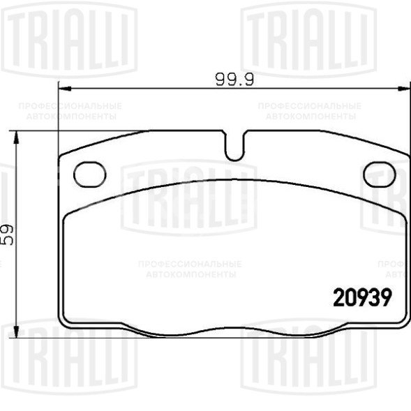 Колодки тормозные для автомобилей Opel Vectra A (88-) / Kadett D (79-) / E (84-) 8V дисковые передние