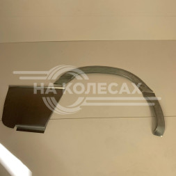 Ремонтные задние арки Renault Master 2 2003-2010 22-17ф