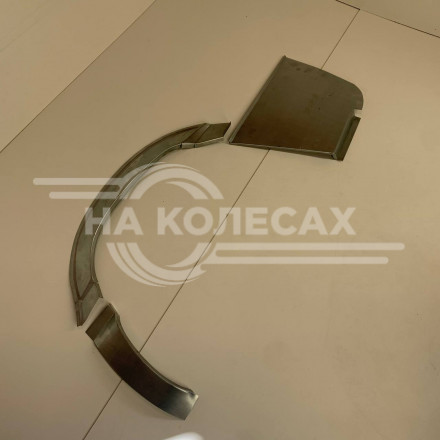Ремонтные задние арки Renault Master 2 2003-2010 22-17ф