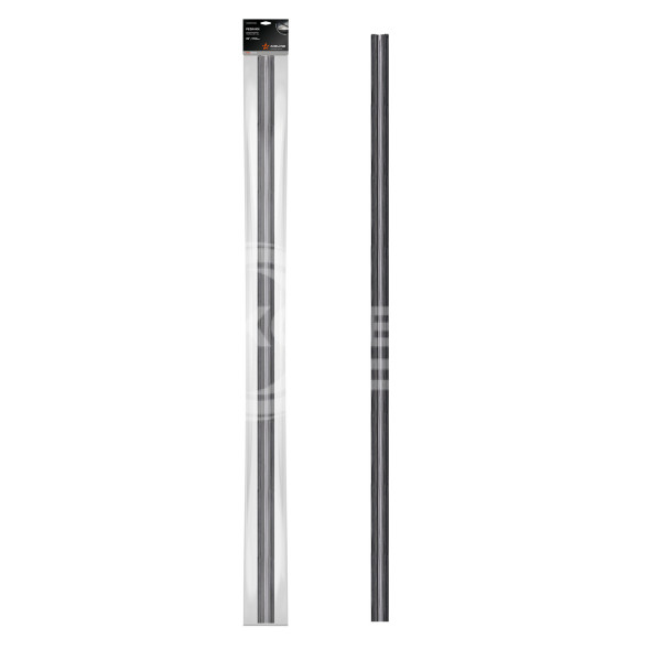 Резинки стеклоочистителя PRO 700х8мм (28&quot;) 2 шт. в пакете с навершием