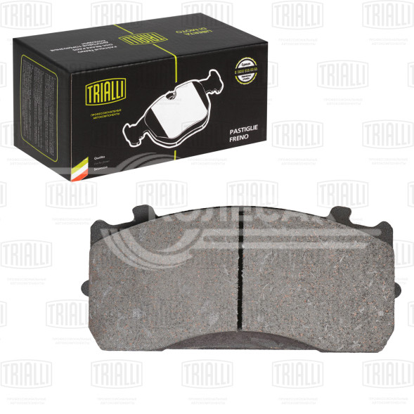 Колодки тормозные дисковые для автомобилей ГАЗ 33104, MAN, Mercedes (WVA № 29115) с монтажным комплектом