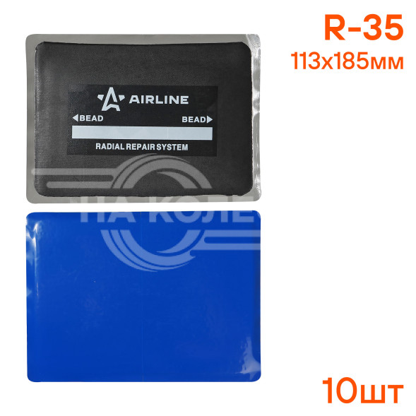 Пластырь кордовый, радиальный R-35 (113*185 мм)