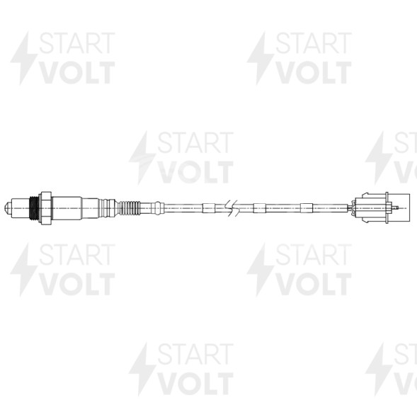 Датчик кислорода для автомобилей KIA Soul (08-) 1.6i/Hyundai i20 (08-) 1.4i/1.6i после катализатора