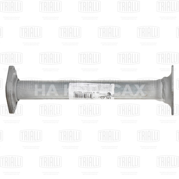 Труба переходная (вставка вместо катализатора) для автомобилей Лада 2108-15, 2110-12 Евро-2 (алюминизированная сталь)