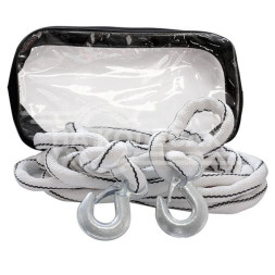 Трос "ПОЛЯРНИК" "веревка" 10 тн  2  скобы 14" в сумке КАПРОН длина 5 м