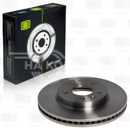 Диск тормозной передний для автомобилей Chevrolet Captiva (06-)/Opel Antara (06-) d=296 окрашенный