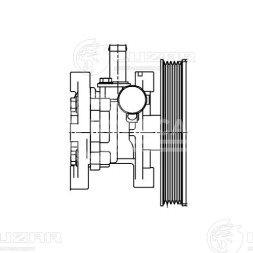 Насос ГУР для автомобилей Mitsubishi Lancer IX (03-) 1.3i/1.6i