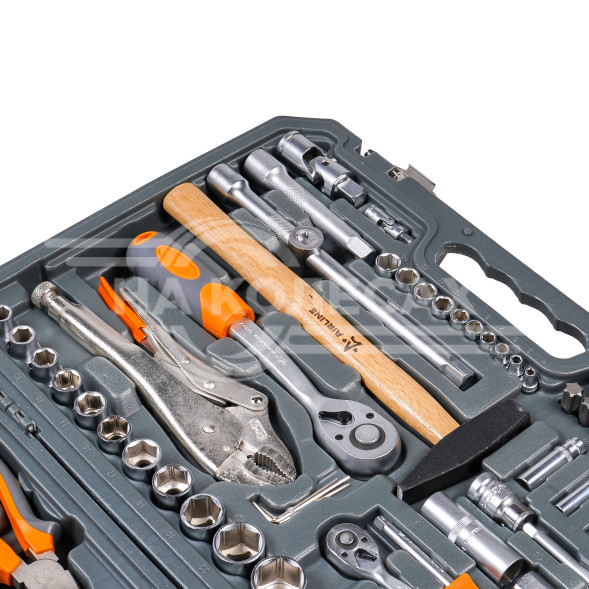 Набор инструментов универсальный 78пр. (головки 1/2&quot;, 1/4&quot;) кейс
