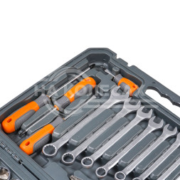Набор инструментов универсальный 78пр. (головки 1/2", 1/4") кейс